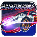 rivales coche carrera: noche