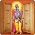 Shri Ram Door Lock Screen HD