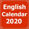 English Calendar 2020