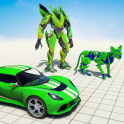 Cat Robot Car Games