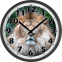 Lion Clock