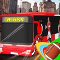 Rugby Fan Bus Driver 3D