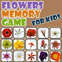 Flowers Memory Game for Kids