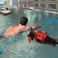 Flood Relief 911 Rescue Duty: Dog Simulator