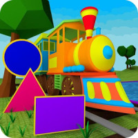 Learn Shapes - 3D Train Game For Kids & Toddlers