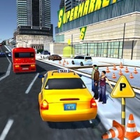 Supermarket Taxi Driver 3D Sim