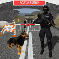 国境パトロールスニファー犬