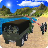 Real Drive Army Check Post Truck Transporter