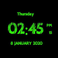 Super Digital Clock Live Wallpaper