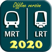 Singapore MRT und LRT Karte