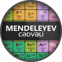 Periodic table in Azerbaijani