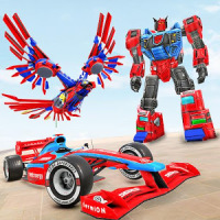 Eagle Robot Car Game – Formula Car Robot Games