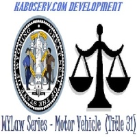 WYLaw- Motor Vehicle -Title 31