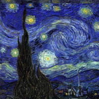 Van Gogh Wall Resizable