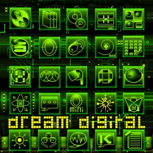 Dream Digital GoLauncher Theme