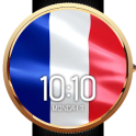 Animated French Flag WatchFace