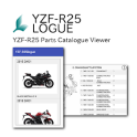 YZF-R25 parts catalogue viewer