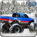 Snow 4x4 Monster Truck Stunt