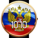 Animated Russia Flag WatchFace