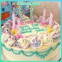 誕生日ケーキのデザイン