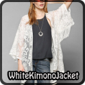 White Kimono Jacket