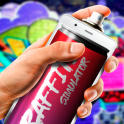 Graffiti spray simulator