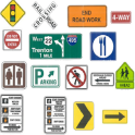 U.S. Road Symbol Sign Test