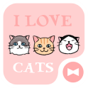 Fondos e iconos I Love CATS