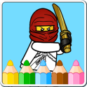 Coloring Book Game for Ninjego