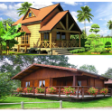 Design of wooden houses