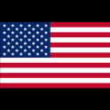 EUA Adesivo Bandeira