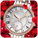 Rose Love Clock Theme