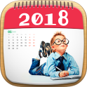 New Year Calendar Photo Frames