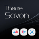 Seven Black Theme + Icons