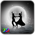 3D Moon Couple Dance LWP