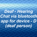 Deaf-Hearing chat. Device-D