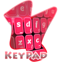 Pink Silk Keypad Cover