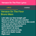 Versace On The Floor Lyrics