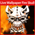 Fire Skull Live Wallpaper
