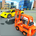 Real Car Traffic Forklift Sim