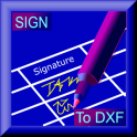 Sign to Dxf