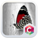 Red Butterfly C Launcher Theme