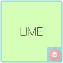 Colorful Talk - Lime 카카오톡 테마