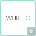 ColorfulTalk - White G 카카오톡 테마