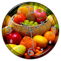Fruits Clock Live Wallpaper