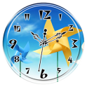 Pinwheel Clock Live Wallpaper