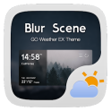 Blur Scene GO Weather Widget