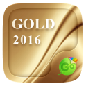 Gold 2016 GO Keyboard Theme