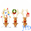 Christmas Deer Wallpaper Pro