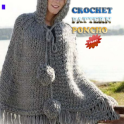 Padrão De Crochet Poncho
